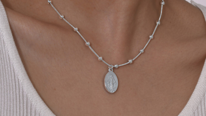 Sterling Silver Miraculous Medal